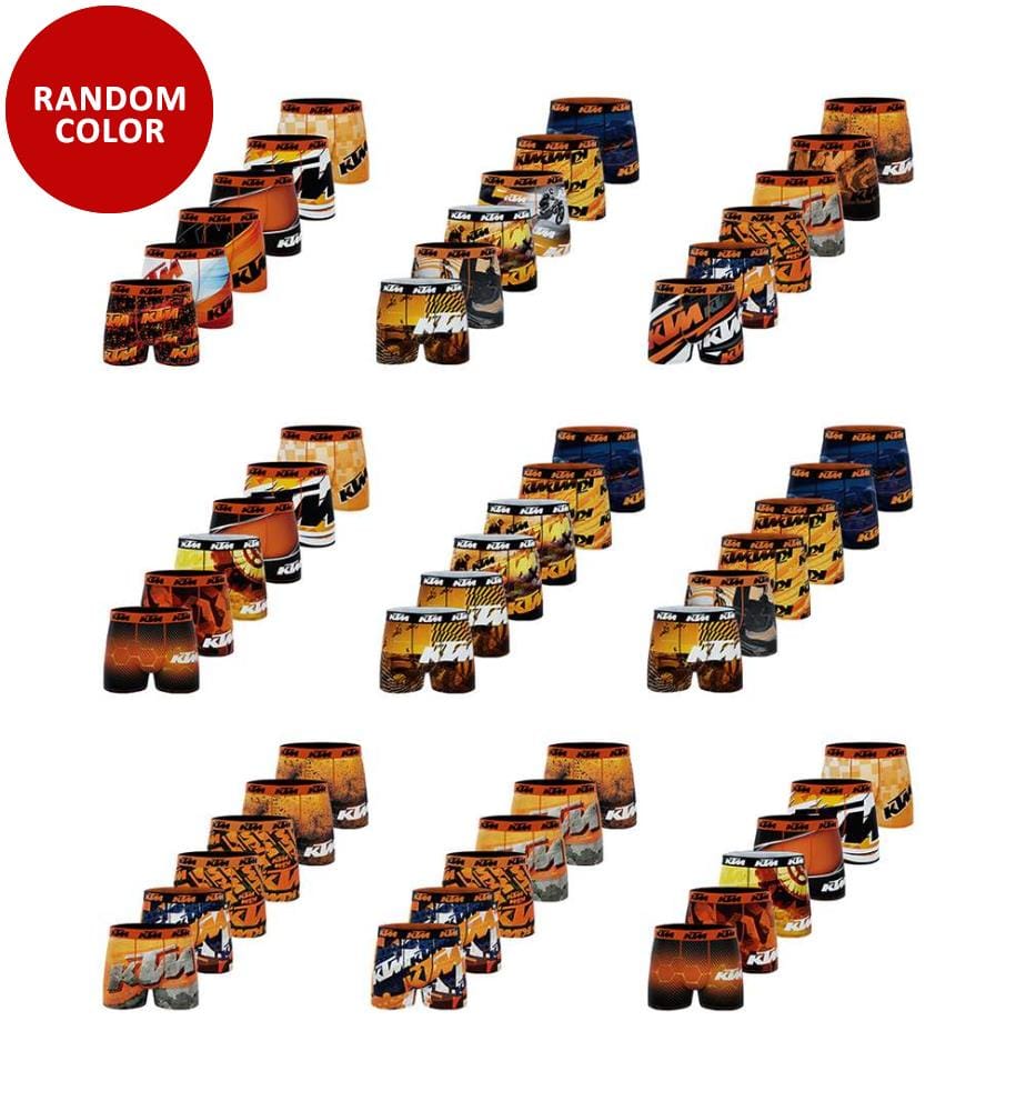 Surprise Pack of 6 Boxers - Random Colours