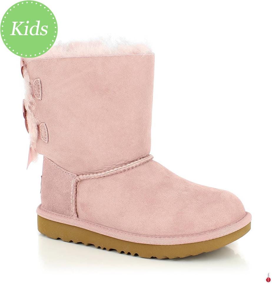 UGG UGG Sheepskin Rug Boots Bailey Bow II Pi… DeinDeal