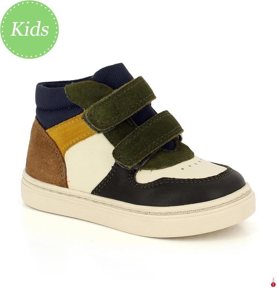 Nashik Sneakers - Creme und Khaki
