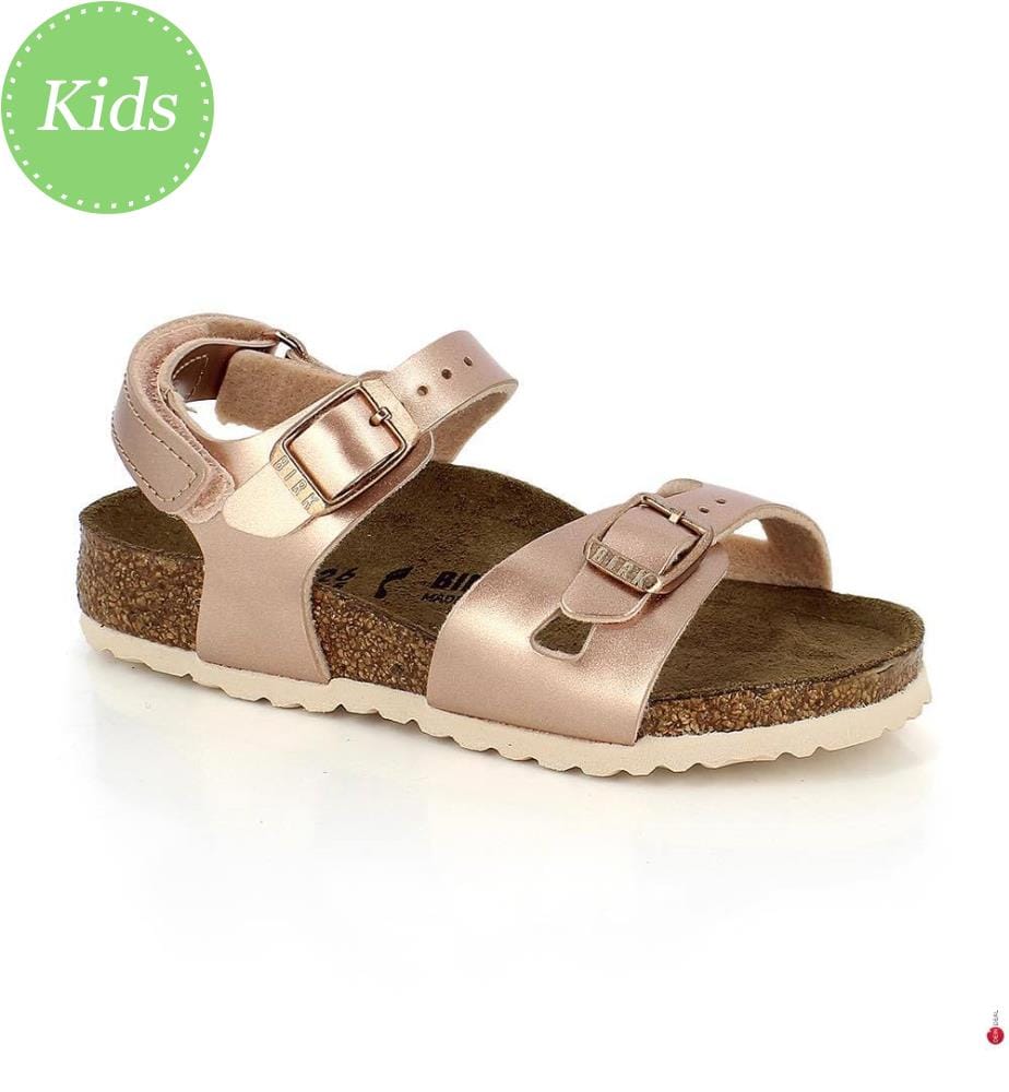 Sandali Birko-Flor Rio AS Kids - Rame metallizzato elettrico