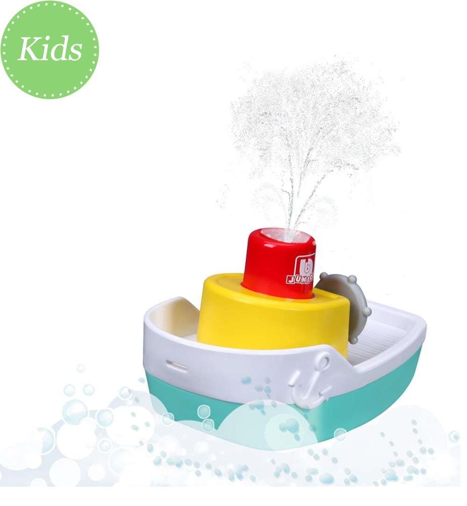 Juguete De Agua SplashN Play Barco Pirata Con Lanzadores, Para Baño Y Piscina, De BB Junior