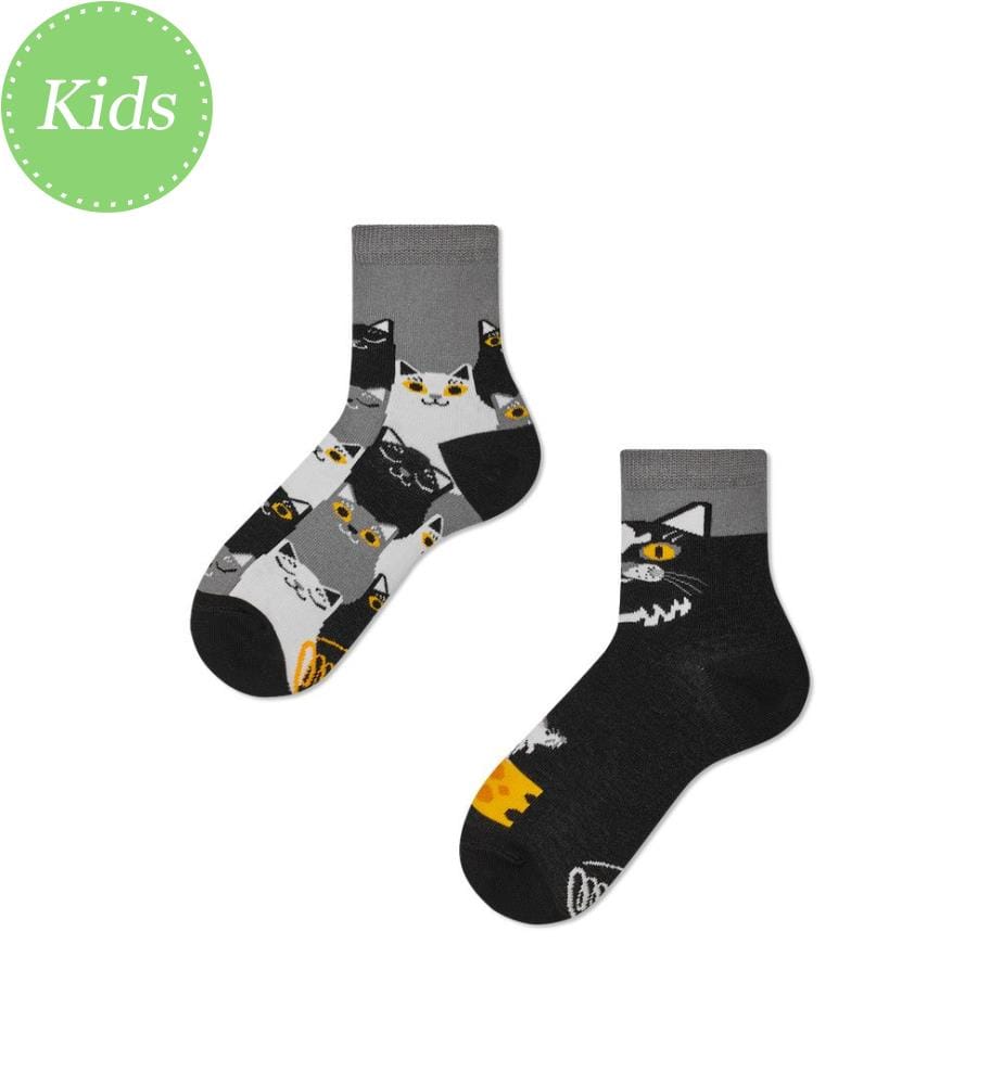 Socks Black Cat Kids 