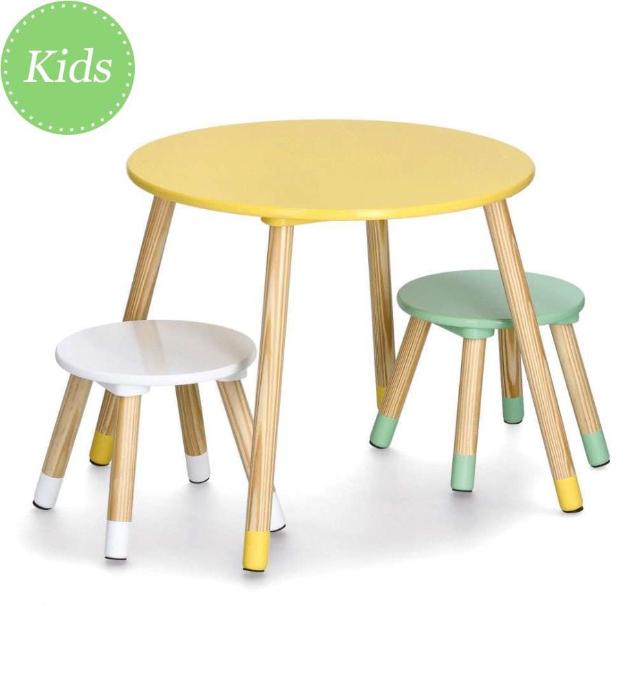 Kindersitzgruppe, 3-teilig, Mdf/Pin - 3 Farben
