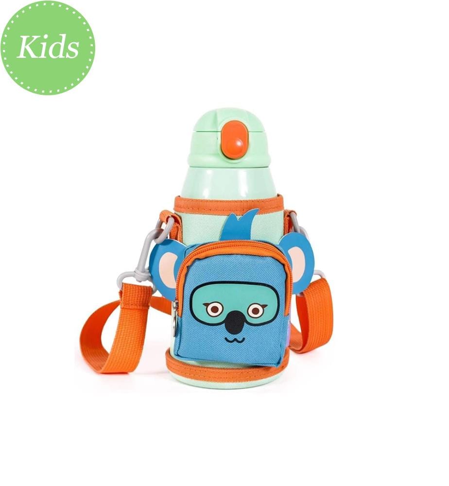 Borraccia Jungle Friends in acciaio - 550 ml