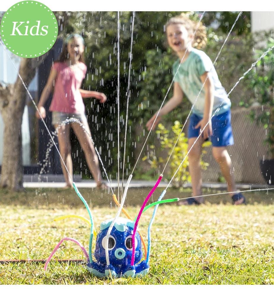Octodrop Sprinkler- und Sprühspielzeug - Blau