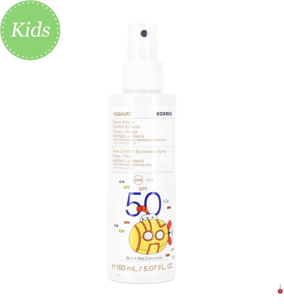 Sonnen-Spray Gesicht & Körper Yoghurt Kids SPF50 150ml