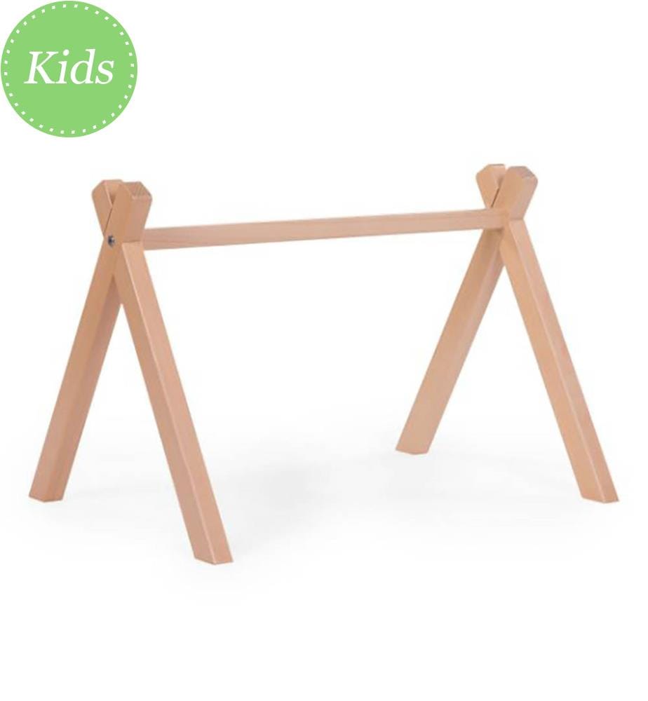 Tipi Play Gym Rahmen - Braun und Weiss