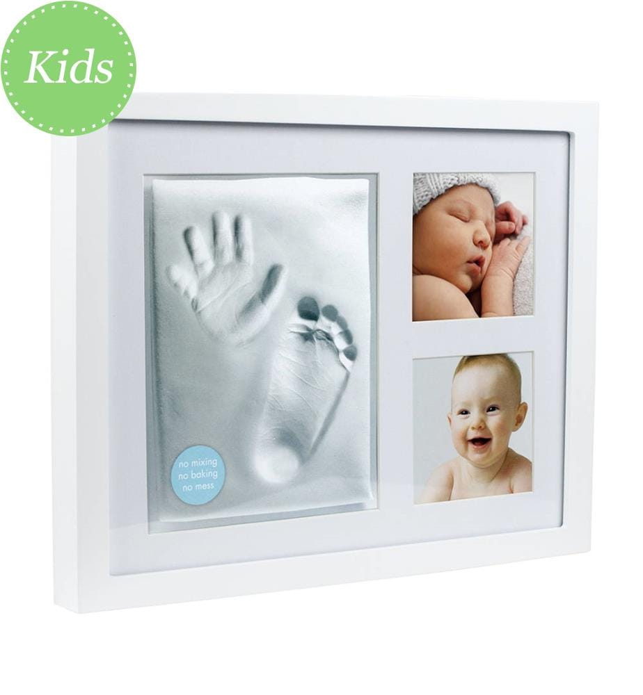 Cornice da Foto con Kit per Impronta - Bianco