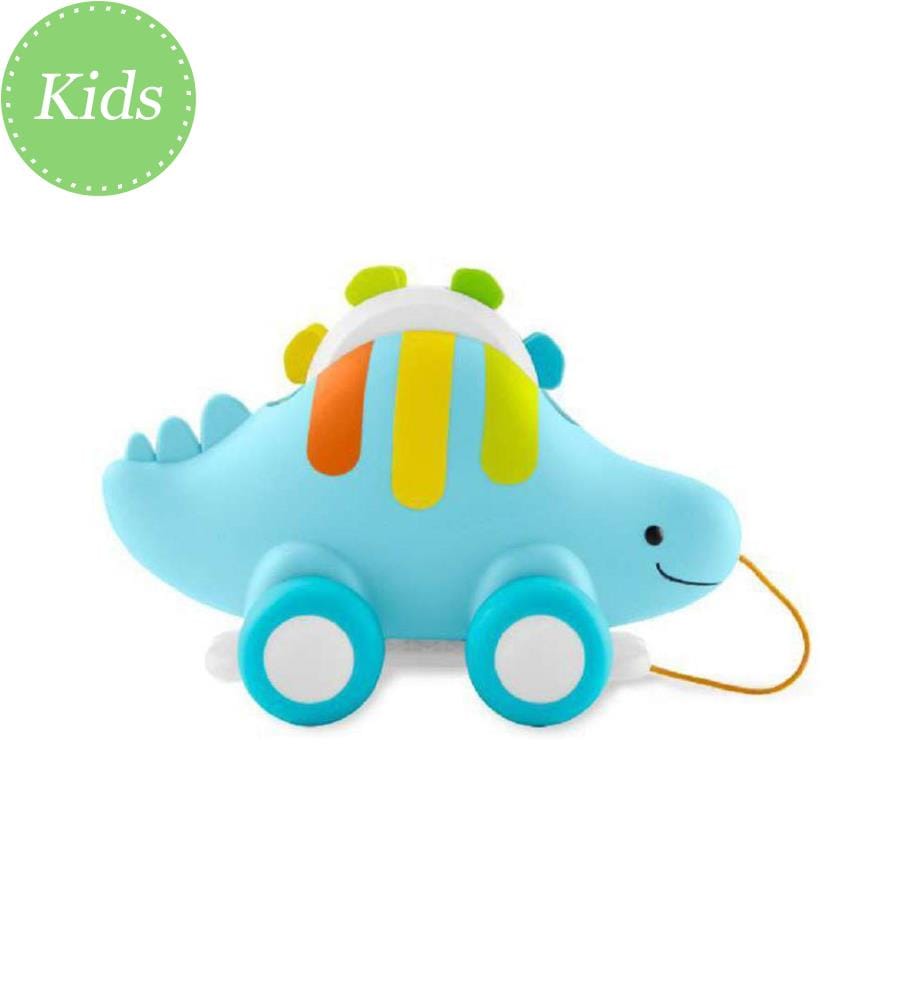 Stegosaurus Pull Explore & More Shakin' Toy Spiel - Mehrfarbig