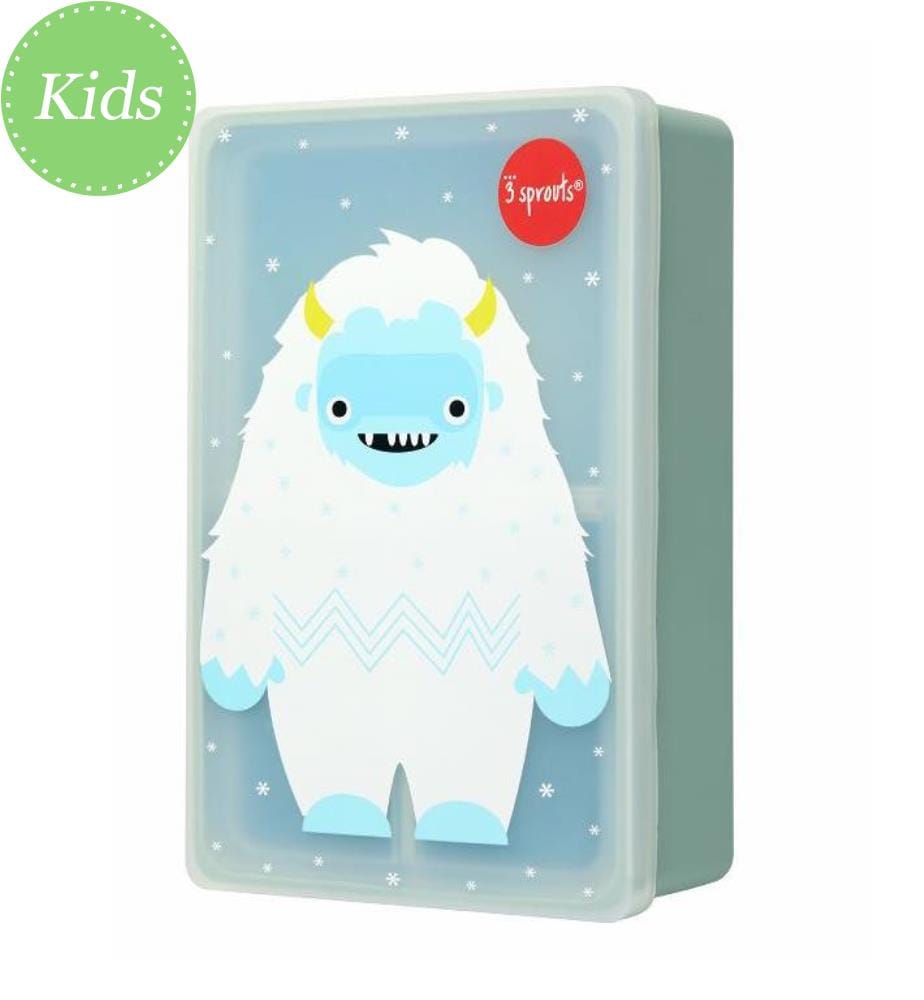 Silikon Bento Box Yeti - Mehrfarbig