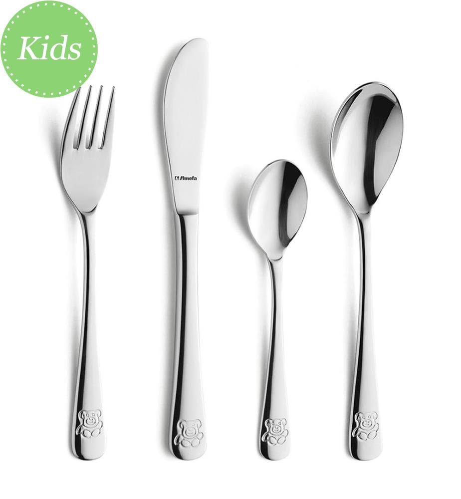 Besteckset 4 Kinder Teddy