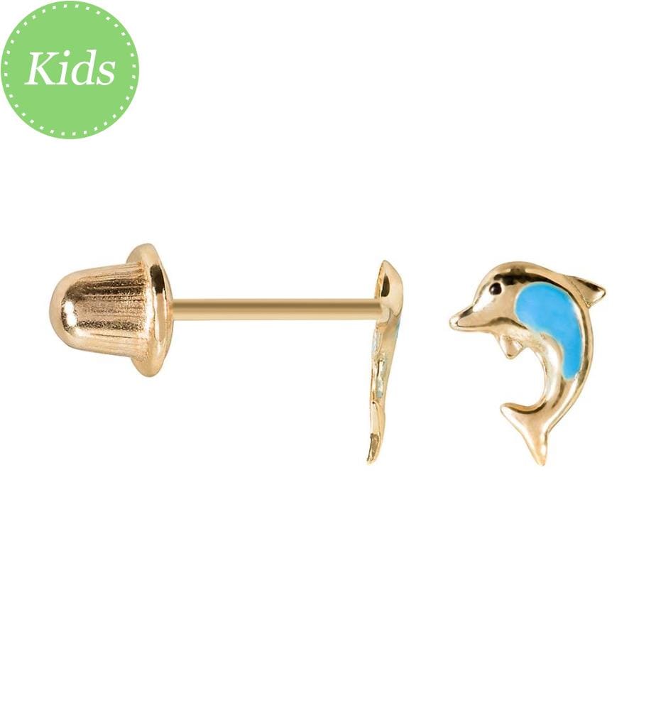 Ohrringe aus Gold Dauphin Mignon - Gold 375/1000