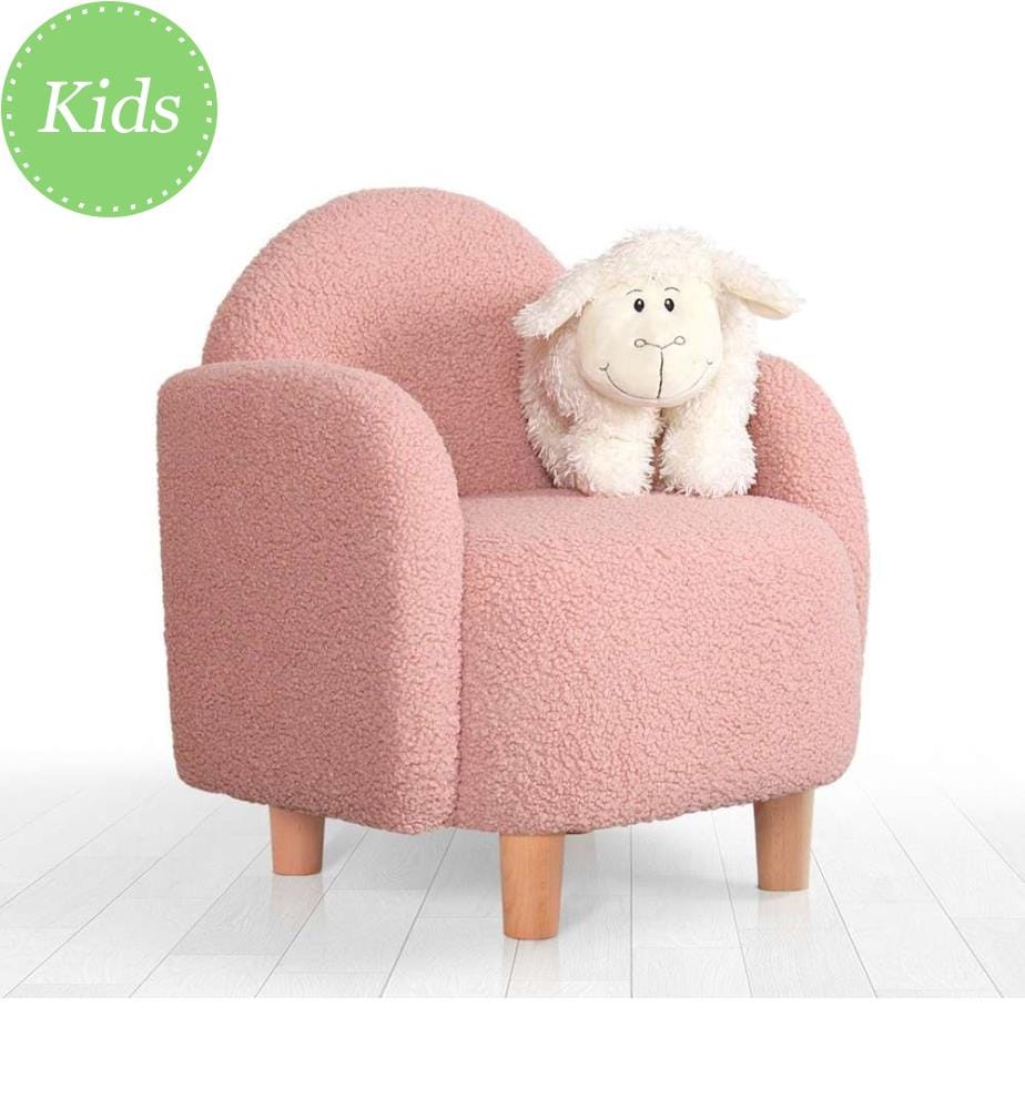 Chaise Wing pour enfant Moylo - Rose