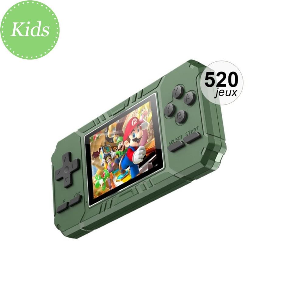 Console émulateur 520 jeux - Modèle Tank - Army