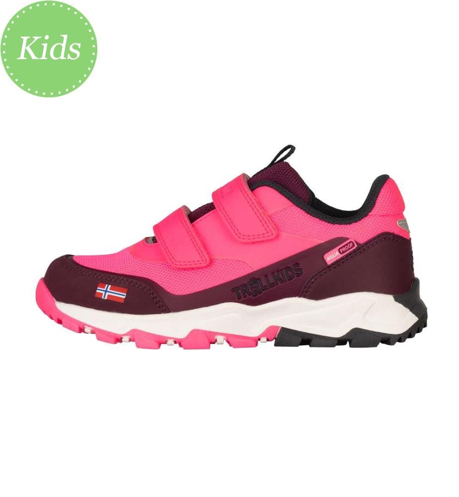 Wasserdichte Wanderschuhe - magenta/mulberry/schwarz