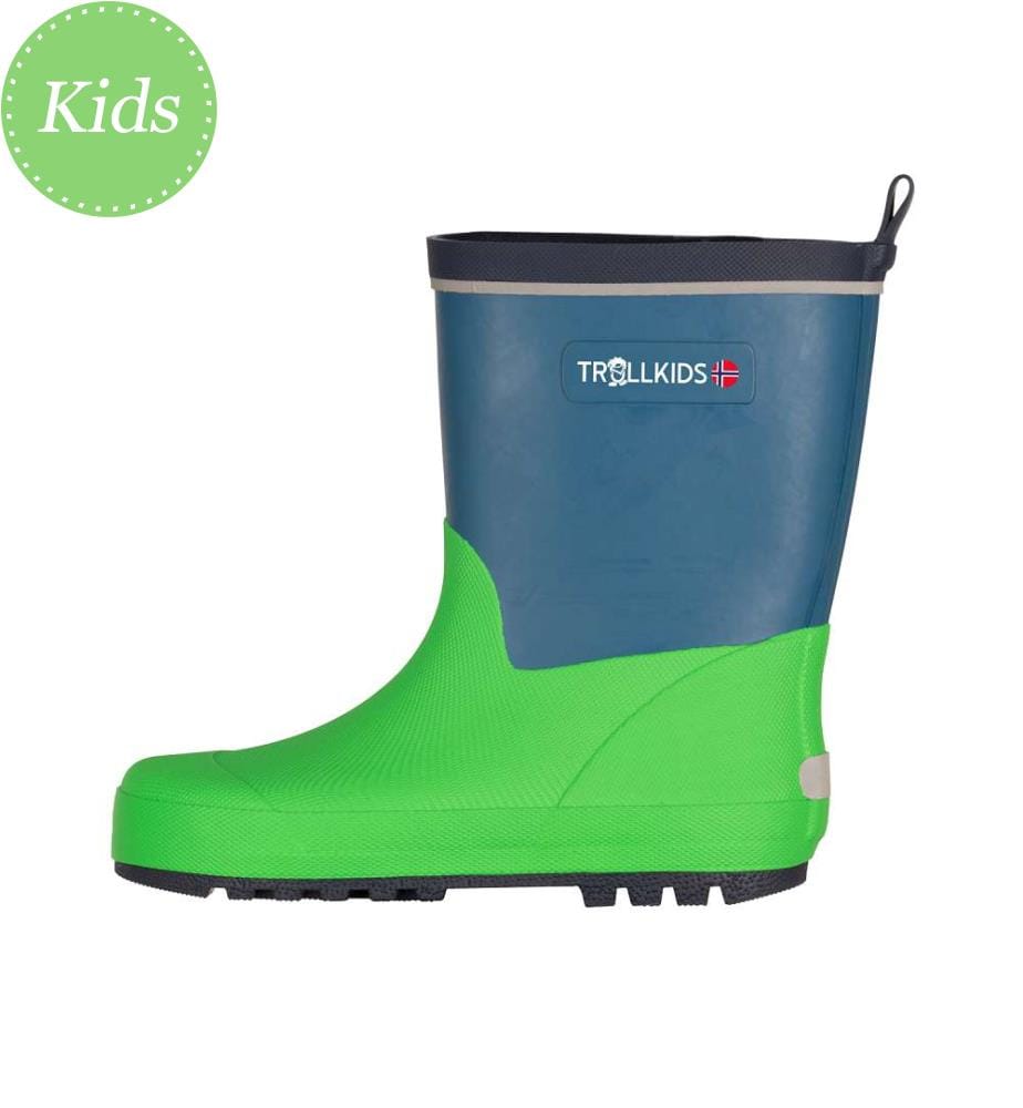 Gummistiefel - Dunkelmarine/Frischgrün/Mystikblau
