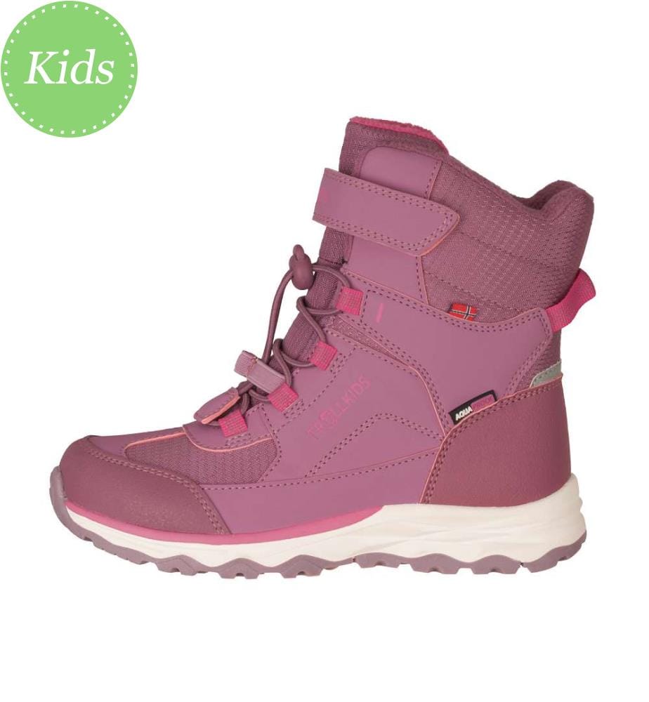 Wasserdichte Winterschuhe - mauve/hell magenta