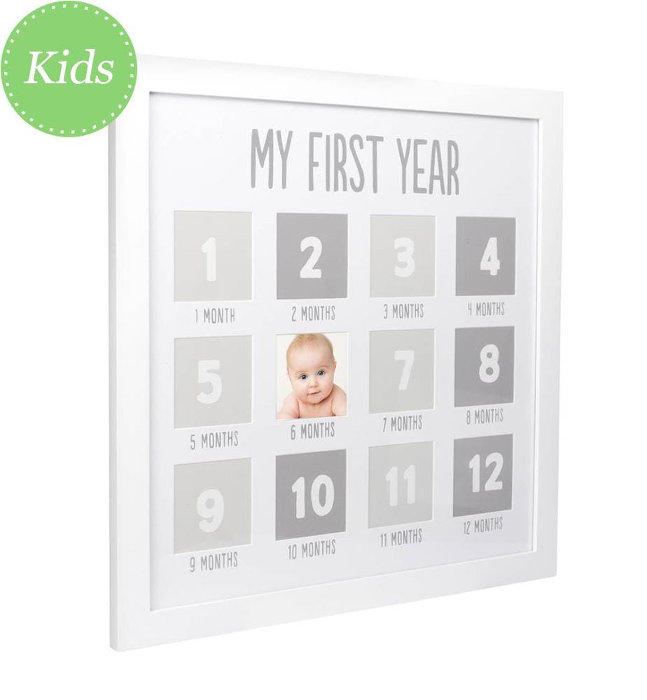Fotorahmen My First Year - Weiss