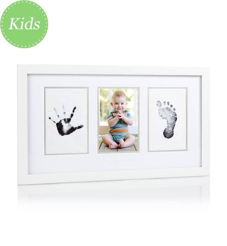 Fotorahmen mit Abdruck-Kit - Weiss