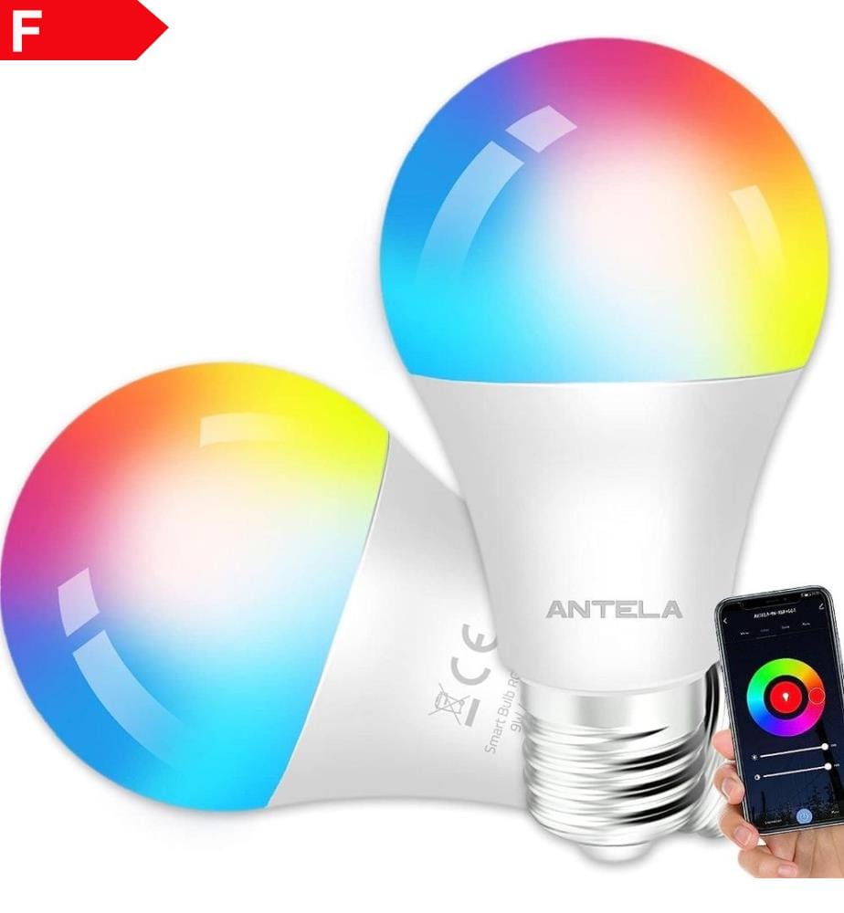 Ampoule LED E27 9W connectée WIFI CCT + Dimmable 2700K à 6500K VISION EL 