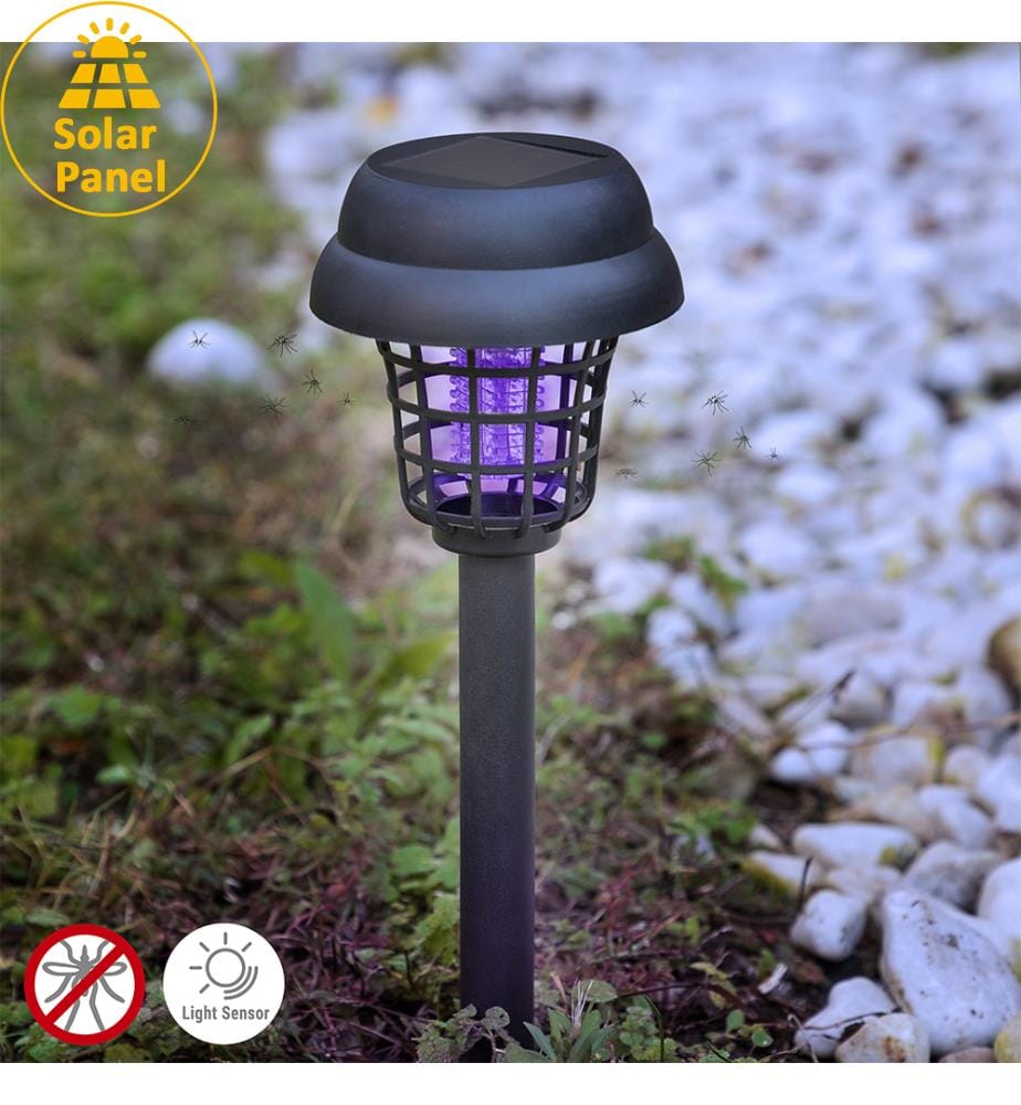 Mosquito-Killing Solar Garden Lamp Garlam - Grey