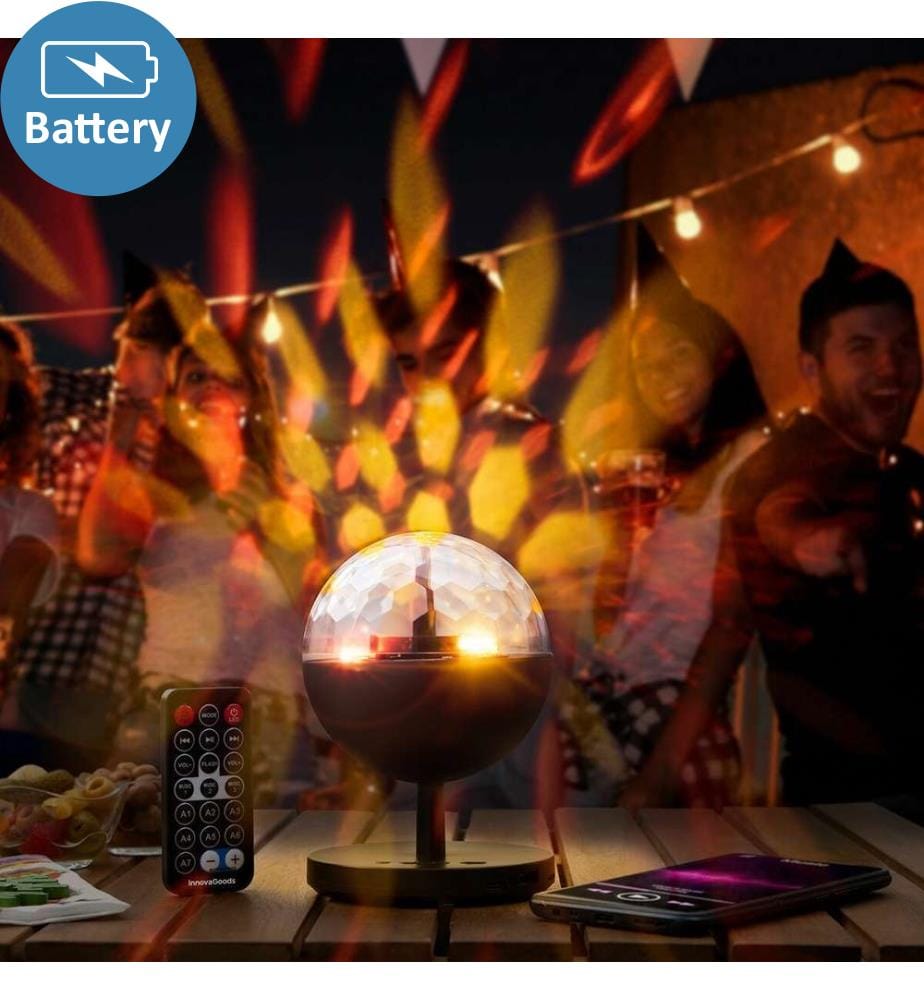 Projecteur LED Rechargeable avec Haut-parleur Istarlyt