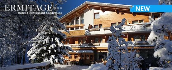 3-star hotel near Lake Oeschinen, Hotel Ermitage Kandersteg