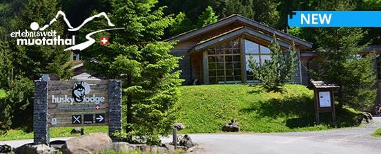 Hüttenhotel in der erlebniswelt muotathal, Hüttenhotel Husky-Lodge
