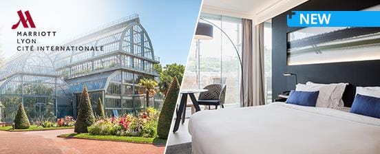 4-star hotel in Lyon, Hôtel Marriott Lyon Cité Internationale