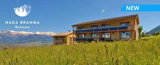 Prämiertes Naturhotel im Wallis, Nada Brahma Retreats Nax