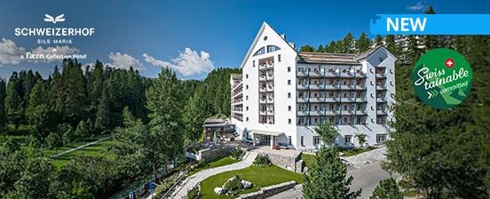 3-star superior hotel in the Engadin, Schweizerhof Sils Maria
