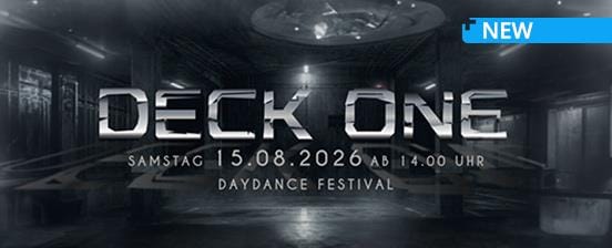 Eintritt für das 1. DECK ONE Festival 2026