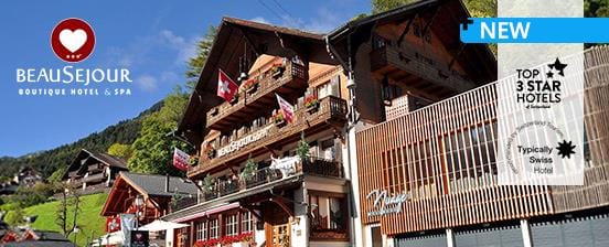 3-Sterne-Superior-Hotel in Champéry, Boutique Hotel Beau-Séjour & Spa