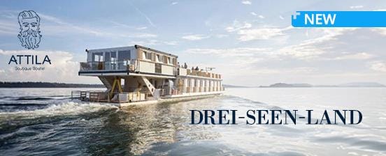 2 Nächte auf der Attila Boutique Boatel im Drei-Seen-Land mit Reederei Vully