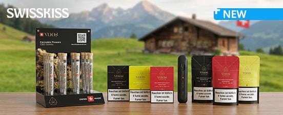 Bon d'achat pour des produits CBD chez Swiss Kiss