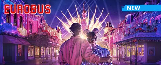Hin- und Rückfahrt, 2 Eintritte Disneyland® Paris und Übernachtung
