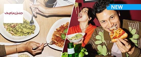 Wertgutschein für 3 Vapialino-Restaurants