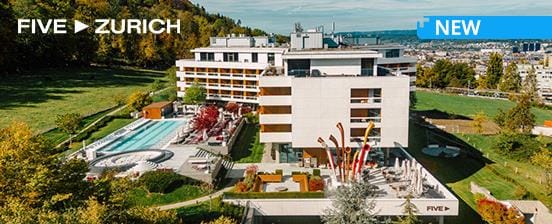 Top-rated 5-star superior hotel in Zurich, FIVE Zurich