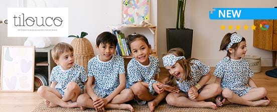 Bon d'achat pour les vêtements pour enfants astucieux de Tilouco