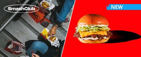 Wertgutschein für SmashClub® – Burger mit Geschmack