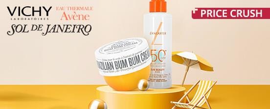 Avène, Vichy, Sol de Janeiro