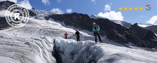 Cours de base sur le trekking glaciaire – moment fort outdoor exclusif