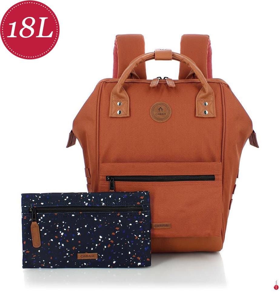 Sac à Dos avec 2 Pochettes Interchangeables Adventurer Medium 18 L Turin - Camel