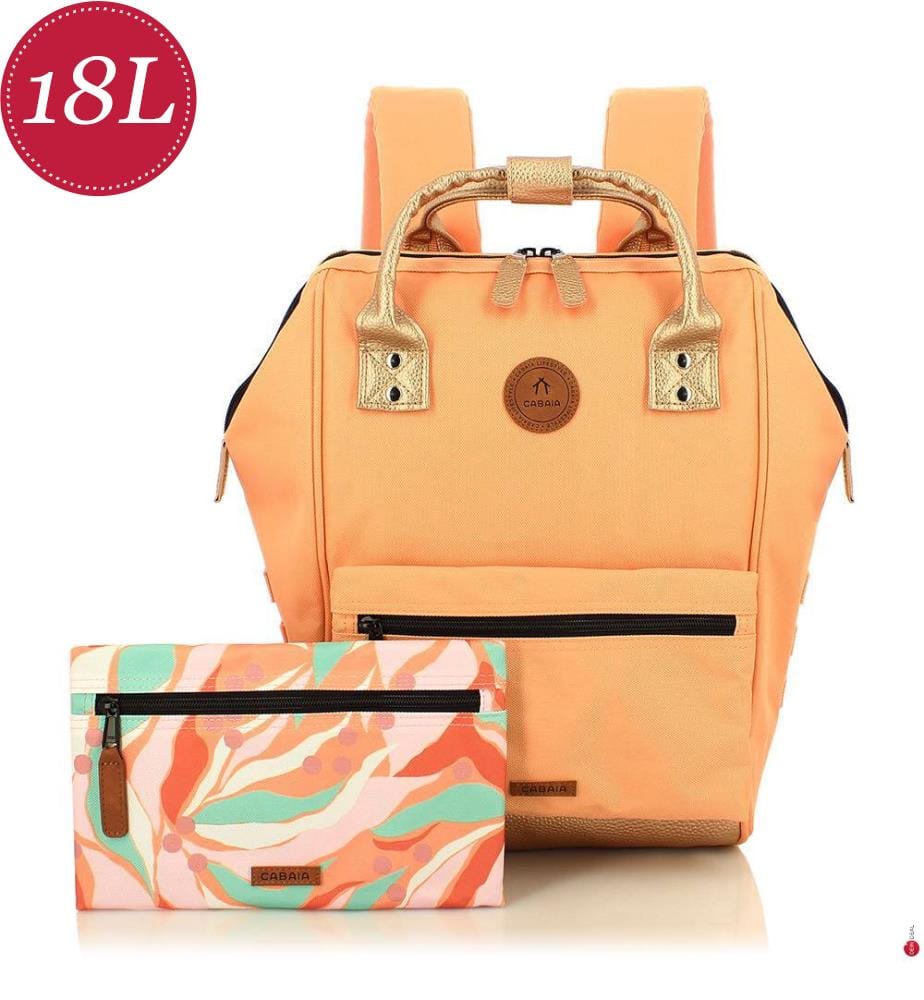 Sac à Dos avec 2 Pochettes Interchangeables Adventurer Medium 18 L San Jose - Orange Clair