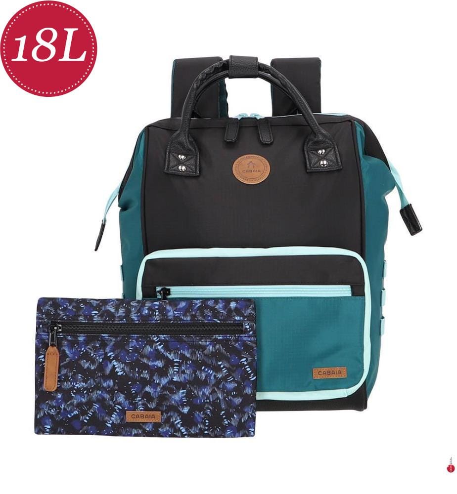 Zaino Adventurer Salt Lake City Medium 18 L - Nero e petrolio