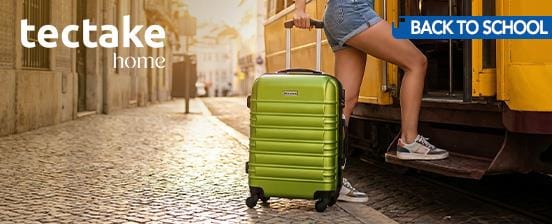 Travel suitcases and trolleys