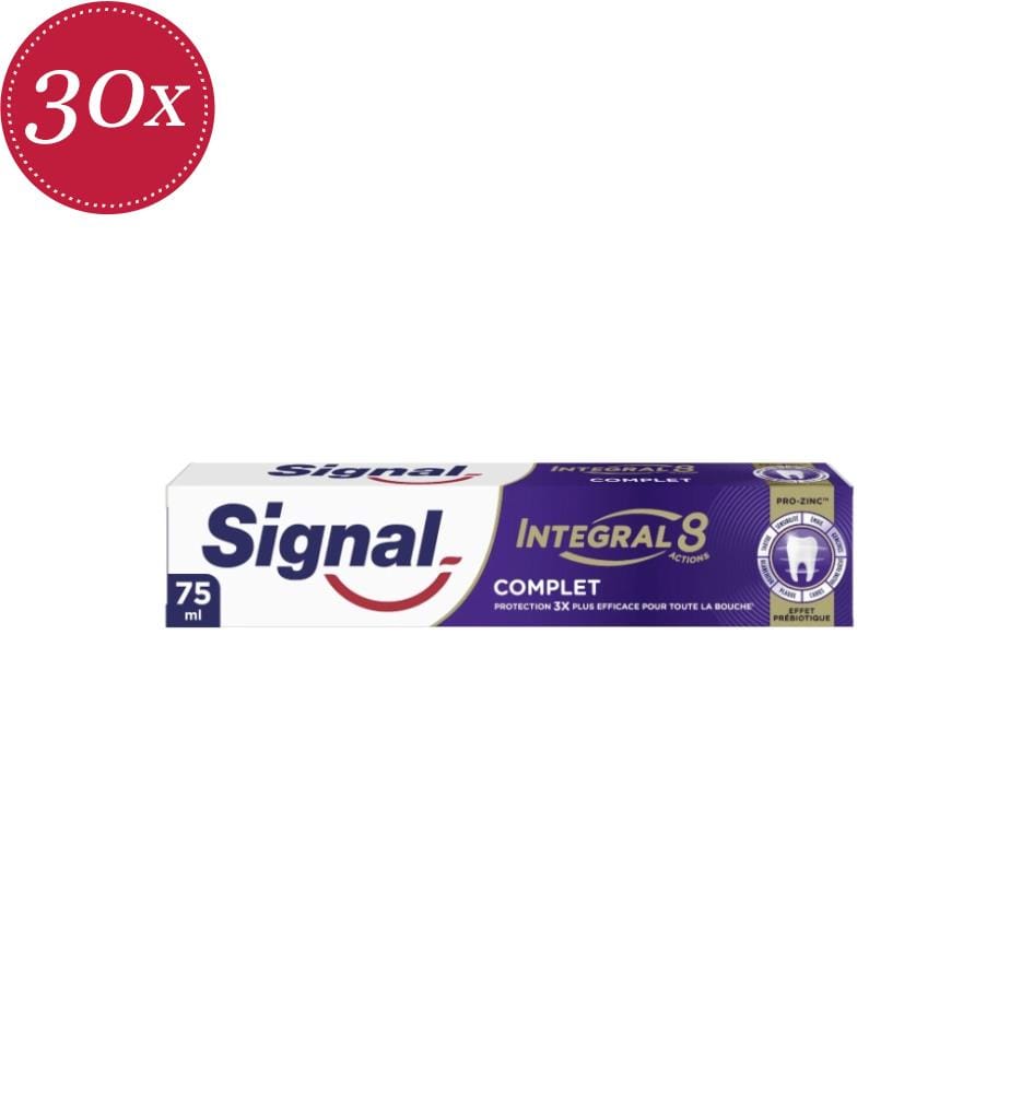 30 confezioni di dentifricio Intégral 8 Complet - 75 ml