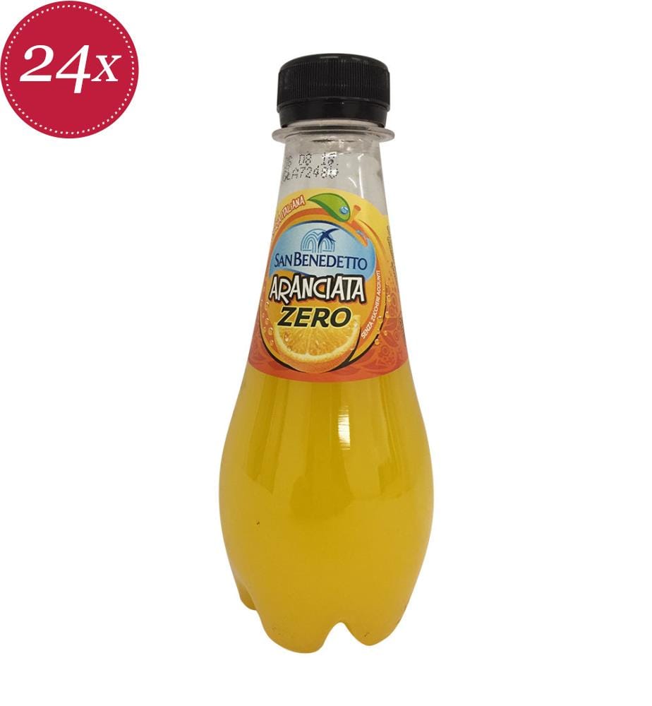 San Benedetto Aranciata Zero - 24 x 250 ml