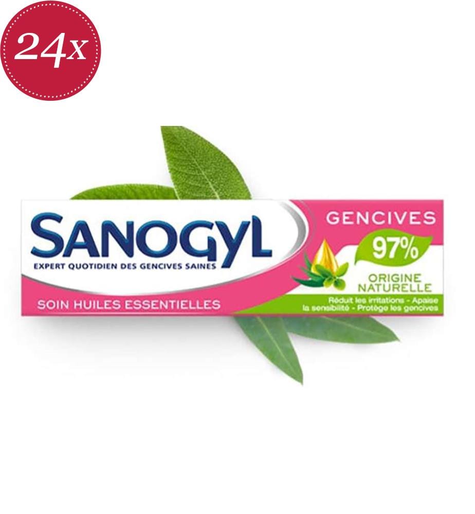 Set di 24 dentifrici 75ml Gengive - Cura degli oli essenziali