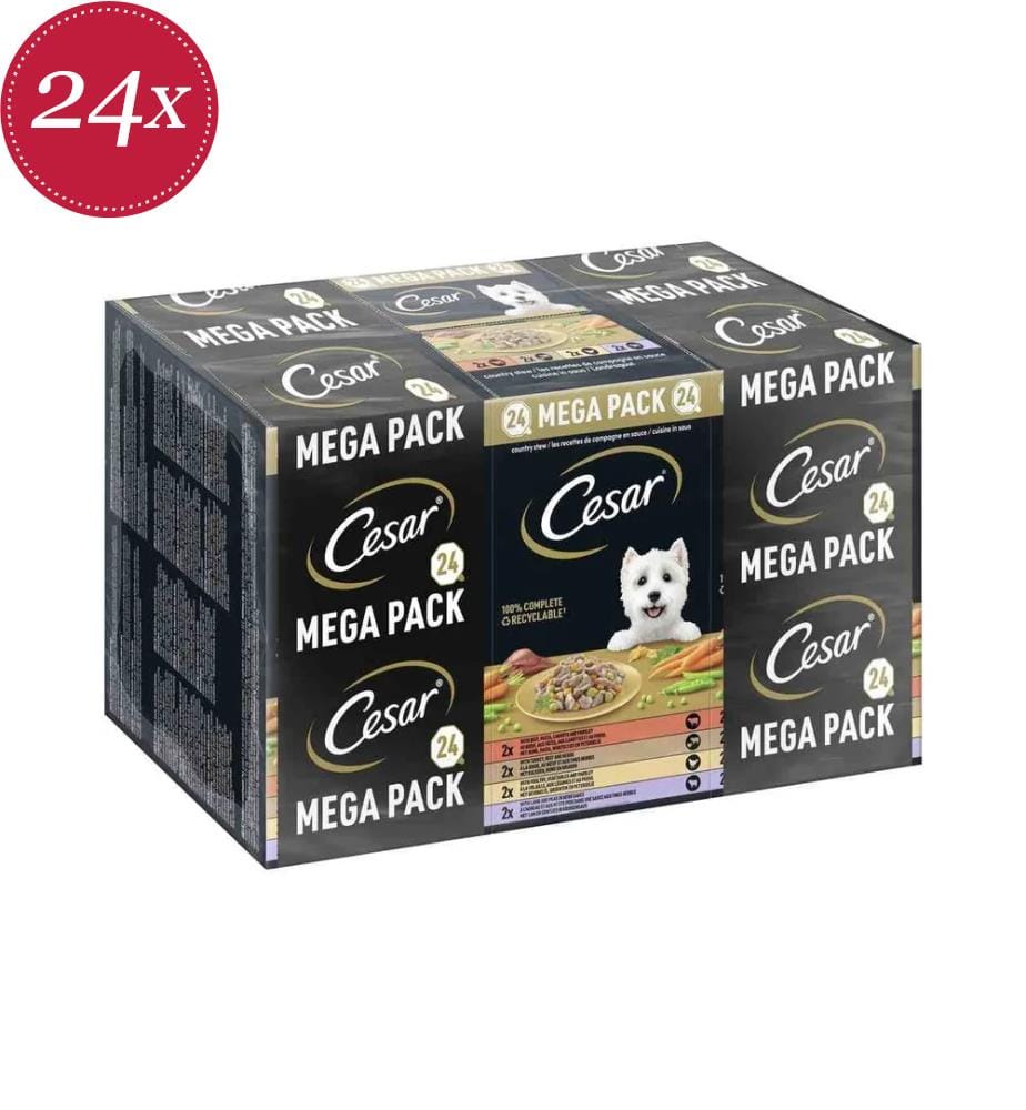 24x Cesar „Rezepte vom Land“ in Sosse - 150 g